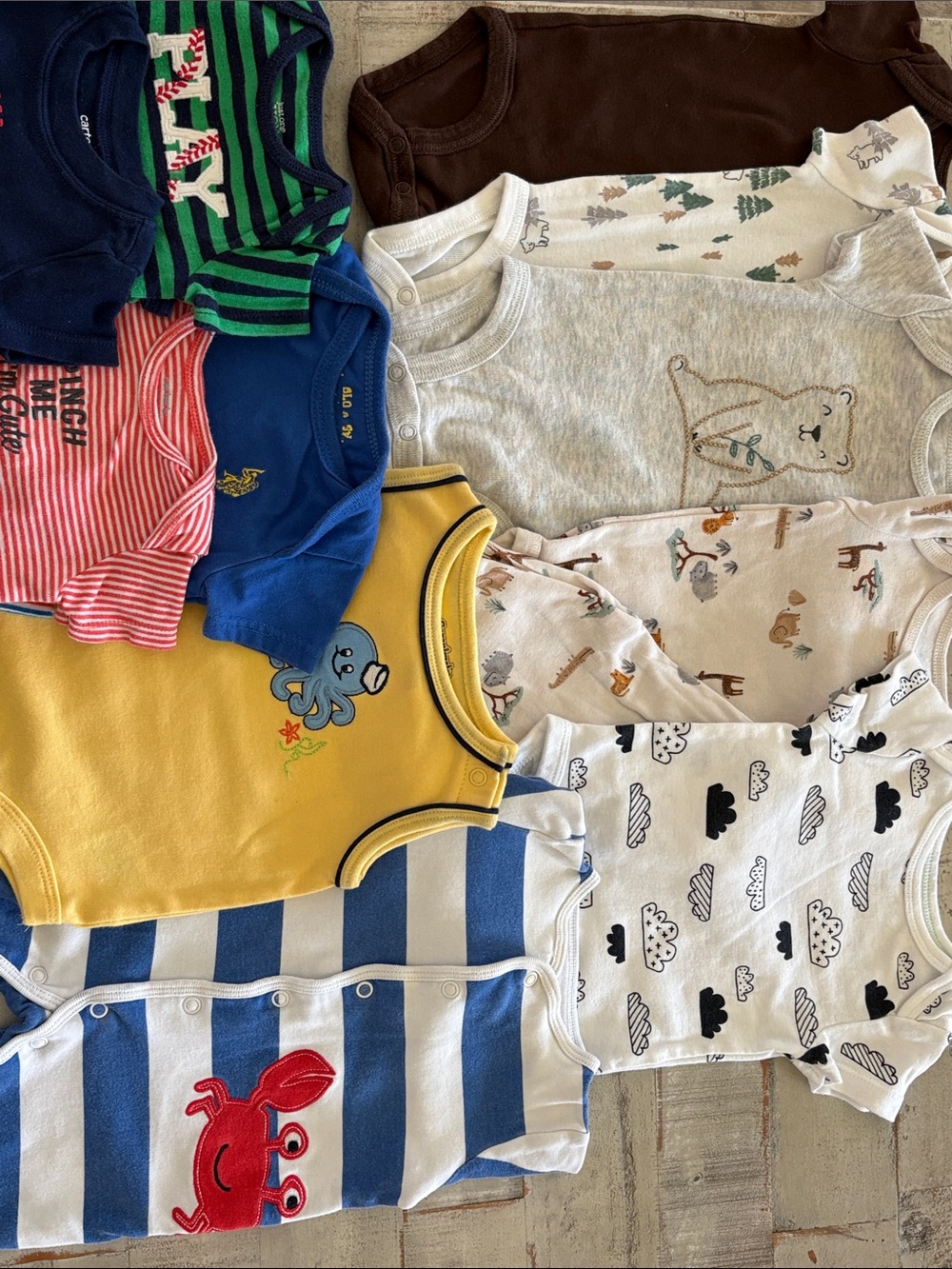 Carter’s 13 Piece 0-3 Months Baby Boy Clothes Bundle